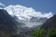 Der Rakapushi in der Hunza-Region in Nordpakistan.
