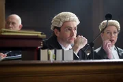 (v.l.) Peter Simpkins (Roy Marsden), Will Burton (David Tennant) und Tara (Jeany Spark)