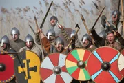 Tostig (Alun Raglan) and the Vikings invade England