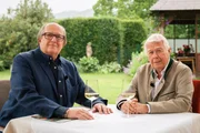 Peter Weck (r.) im Gespräch mit Otto Retzer
