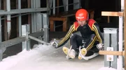 Timon beim Training auf der Bobbahn in Altenberg
(Foto für alle Folgen)