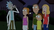 L-R: Rick, Summer, Jerry, Morty, Beth