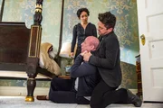 L-R: Tulip O'Hare (Ruth Negga), Viktor (Paul Ben-Victor), Jesse Custer (Dominic Cooper)