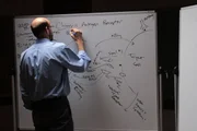 Dr. Fry diagrams the CAR T process.