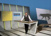 Report Mainz sendet ab 26. April 2016 in neuer Studiokulisse: Fritz Frey, Moderator.