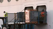 Tonnen von Lebensmitteln sind nötig, um die Passagiere kulinarisch zu verwöhnen.