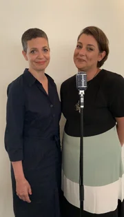 Alexandra von Korff (l.); Paulina Ellerbrock (r.)