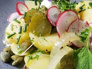 Saures Kartoffelgemüse.