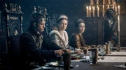 Jannis Niewöhner (Maximilian), Christa Théret (Marie von Burgund), Alix Poisson (Margareta von York).