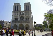 Kathedrale Notre-Dame de Paris, eine der Sehenswürdigkeiten in Paris.