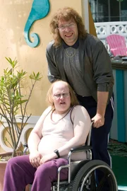 L-R:
Various Roles (Matt Lucas),
Various Roles (David Walliams)