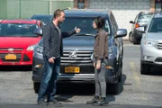 Sullivan Stapleton (Kurt Weller), Jaimie Alexander (Jane Doe).