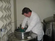 Mitarbeiter im Wildlife Breeding Center, Pretoria