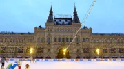 Holiday on Ice auf dem Roten Platz vor dem Kaufhaus GUM.