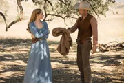 Dolores Abernathy (Evan Rachel Wood), William (Jimmi Simpson).