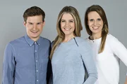(v.l.) Tim Schreder, Jennifer Sieglar, Linda Fuhrich
