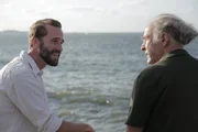 Joe and Ran on the waterfront in Alexandria.