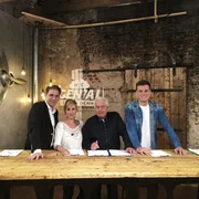 (v.l.n.r.) Dr. Rolf Claessen; Fränzi Kühne; Horst Veit; Dr. Leon Windscheid