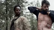 Murphy shows off his zombie bites. He turns out to be the only person known to survive. He?s precious cargo now. Hammond has to get him to a California lab where they can turn his blood into a cure.