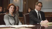 Pictured L-R: Rebecca Hall   (Stephanie Kurtzuba)  and  Dr. Jason Bull (Michael Weatherly)