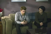 Halten ein bitteres Geheimnis vor Weller unter Verschluss: Jane (Jaimie Alexander, r.) und ihr Bruder Roman (Luke Mitchell, l.) ...