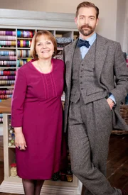 Die Jury: May Martin und Patrick Grant