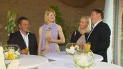 Franz-Josef + Carina,li., Denise + Sascha,re.
