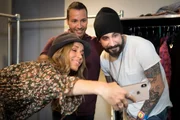 (v.l.n.r.) Annemarie Carpendale; Howie Dorough; Alexander James McLean