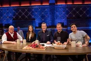 Von links: Alois, Ann-Sophie, Moderator Alexander Herrmann, Wiggerl und Andi.