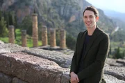 Alastair at the Oracle of Delphi.