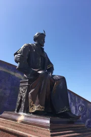 Denkmal des Astronomen Ulugh Beg in Samarkand