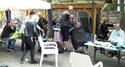 Einsatz der Barber Angels in der Diakonie Offenbach.