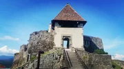 Die Burg Visegrad in Ungarn, Namensgeberin für den osteuropäischen Staatenbund „Visegrad-Gruppe“