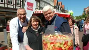 v.l.n.r.: Rainer Sass, Friedrich-Wilhelm Bunge und Martina Gehrdau
