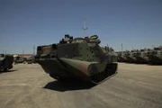 Close up of AAV from the front.