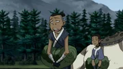 L-R: Sokka, Katara