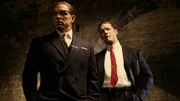 Tom Hardy as Reggie Kray / Ron Kray