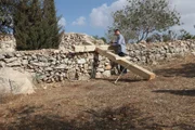 Jerusalem, Israel - Shimon Gibson (Main Contributor) and cross.