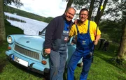 Die Autodoktoren Hans-Jürgen Faul (l.) und Holger Parsch.