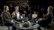 L-R: Gideon Raff, Tim Kring und Reza Aslan