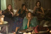 (v.l.n.r.) Lily Cole; Jourdan Dunn; Suki Waterhouse; Alexa Chung