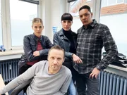 (v.l.n.r.) Sina Peters; Bernie Kuhnt; Lara Grünberg; Thomas Bossmann