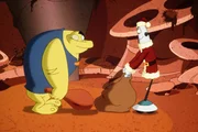 Auf ihrem Planeten sind die Gnarfs stets nur mit einer Sache beschäftigt: Wo gibt es was zu futtern? Als der Roboter Freeman und sein Hunderoboter Russ auf Moppa landen, ändert sich das bisherige Dasein der Gnarfs.