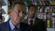 L-R: Lennie Briscoe (Jerry Orbach), Ed Green (Jesse L. Martin)