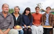 v.li.: Gerhard Netta, Brigitta Netta, Katja Heinemann, Martha Gültlinger und Birgit Bauer.