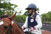 Episode 4 - Dressage - Princess on a horse.
