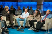 v.li.: Michael Steinbrecher, David Behre, Gudrun Dürr und Heinz Schmitz.