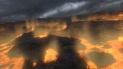Glühende Lavaströme prägten lange Zeit das Landschaftsbild der Erde. (Animation)