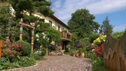 Privatgarten der Familie Schiffner in Birkenbühl.