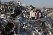 Der Umwelt zuliebe: Jeden Tag werden riesige Mengen an gebrauchtem Aluminium zur Wiederverwertung eingeschmolzen.